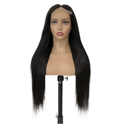 5x5 Closure Straight Wig 150 density