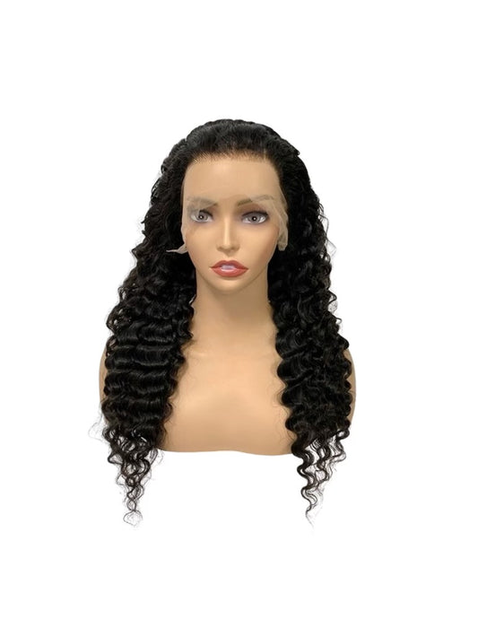 13x4 Frontal Deep Wave Wig 150 density